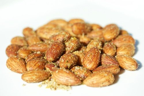 Crackled Cheezy Almonds