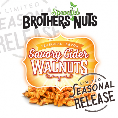 Savory Cider Walnuts